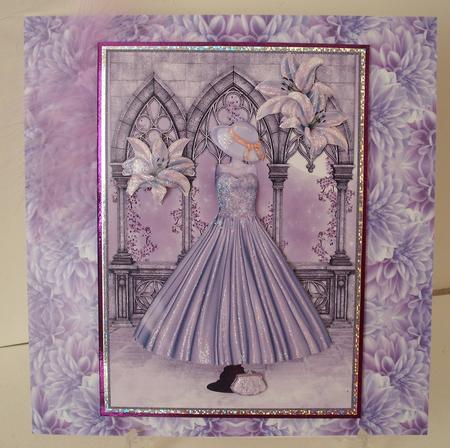 Dahlia Purple-icious, Soft Backing by Michelle Sharpe