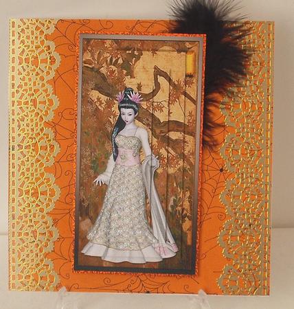 Halloween Spider Web Insert 2 by Michelle Sharpe