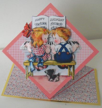 Birthday Song, Pink by Michelle Sharpe