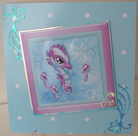 Seahorse and Herd by Michelle Sharpe