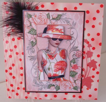Happy Dots Backing, Orange by Michelle Sharpe