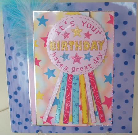 Birthday Rosette Over the Edge Mini Kit by Michelle Sharpe