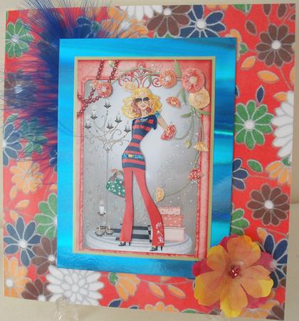 Japanese Paper Insert 17 by Michelle Sharpe