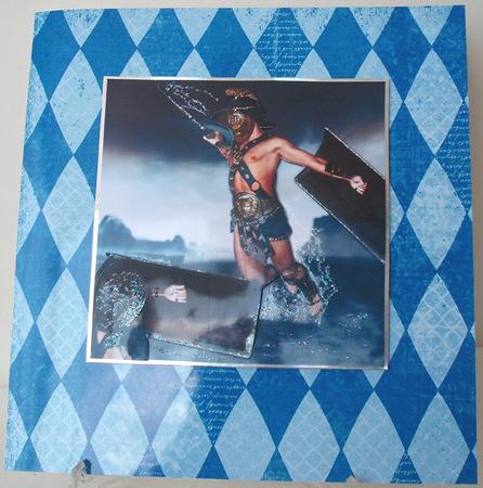 Grunge Diamonds 12 A4 Backing Papers - Rich Shades by Michelle Sharpe