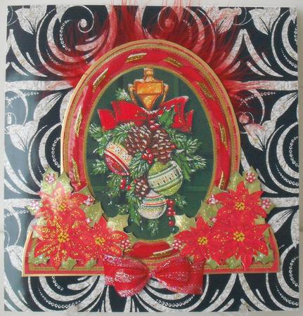 Vintage Door Knocker Special Large Oval Card Mini Kit by Michelle Sharpe