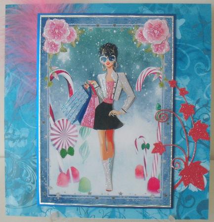 Fashionista! Christmas Candy A5 Pyramid Mini Kit by Michelle Sharpe