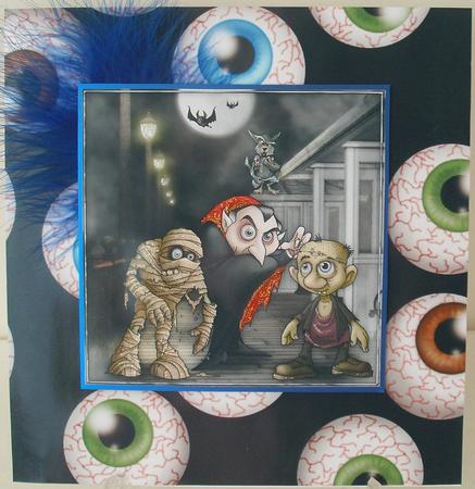 Halloween Eyeballs Insert 2 by Michelle Sharpe