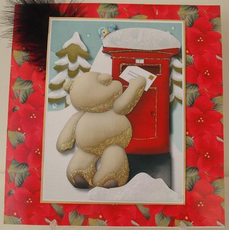 Ted Posting His Letter to Santa  by Michelle Sharpe