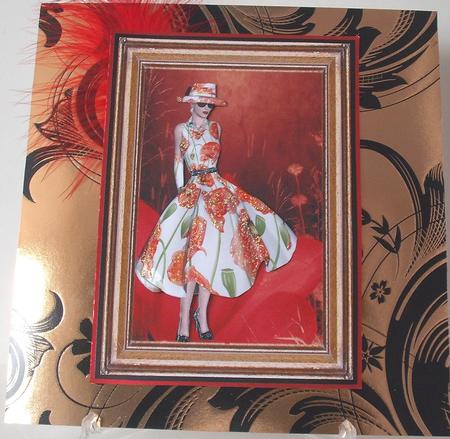 Orange Ladies Day by Michelle Sharpe