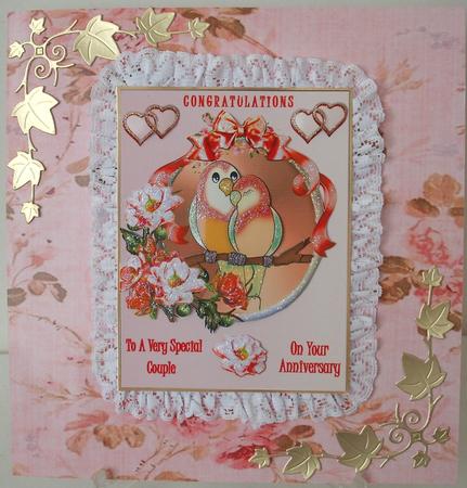 Anniversary Love Birds by Michelle Sharpe