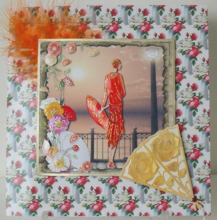 Vintage Flowers by Michelle Sharpe