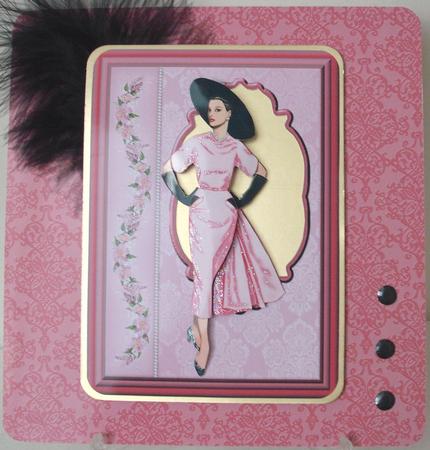 Pink Poser by Michelle Sharpe