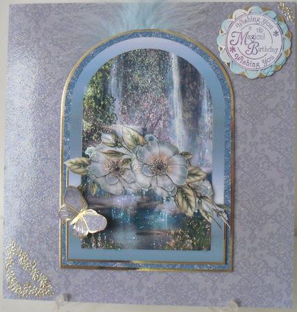 Cutaway - Blue Waterfalls by Michelle Sharpe