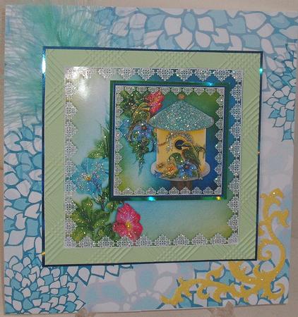 Summer at the Bird House Card Topper + Ass. Greetings by Michelle Sharpe