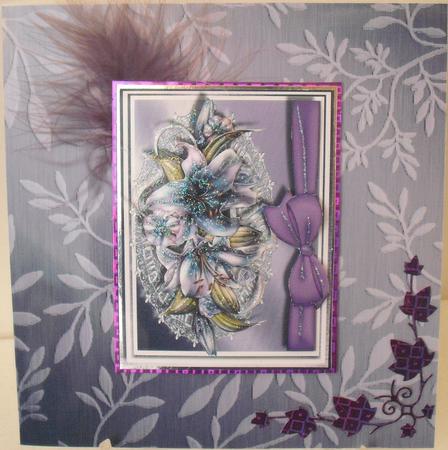 Beautifl Lilac Winter Lillies  by Michelle Sharpe