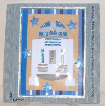R2d2 from Star Wars by Michelle Sharpe