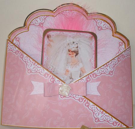 Beautiful Bride Cross Faux Pocket Cf Mini Kit by Michelle Sharpe
