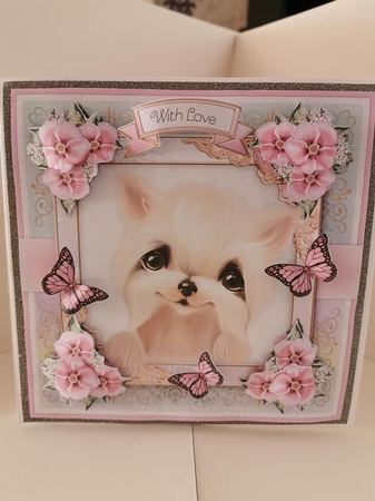 Doggy Birthday Card Kit by Cher Blundell 