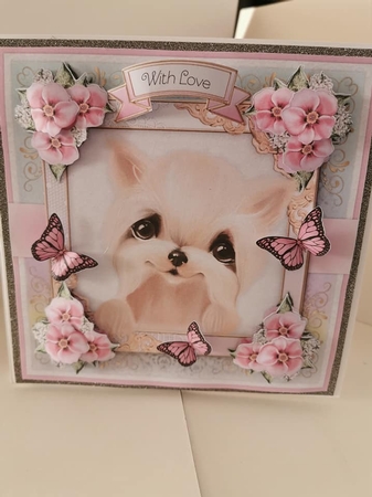 Doggy Birthday Card Kit by Cher Blundell 