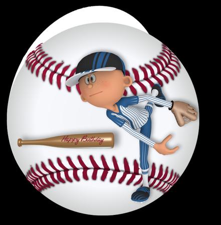 Baseball Birthday by Cherie Courtney