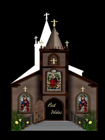 Church2 by Cherie Courtney