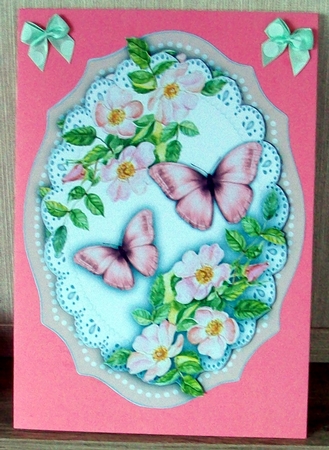 Lovely Blosson and Butterflys  by Cheryl French