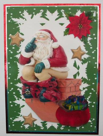 Naughty Santa! by Cheryl French