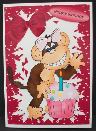 Little Cupcake Monkey by Cheryl French