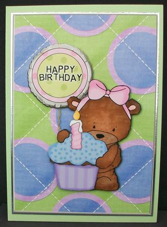 Bailey Birthday Bear Step by Step by Cheryl French