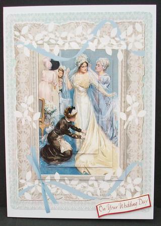 A Wedding Pyramid Quick Card by Cheryl French