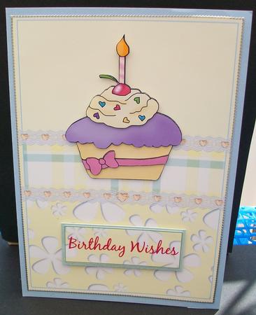 Cupcake Wishes Step by Step in Yellow by Cheryl French