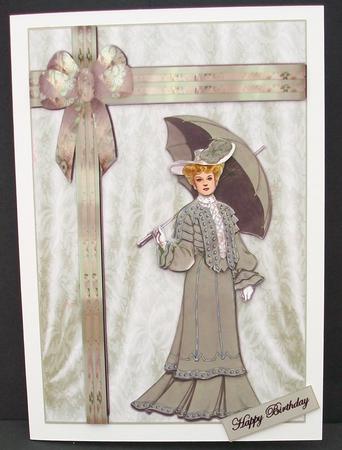 Lady in Green by Cheryl French