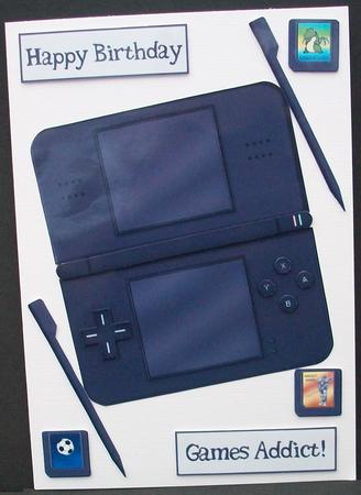 Video Games Console - Handheld by Cheryl French