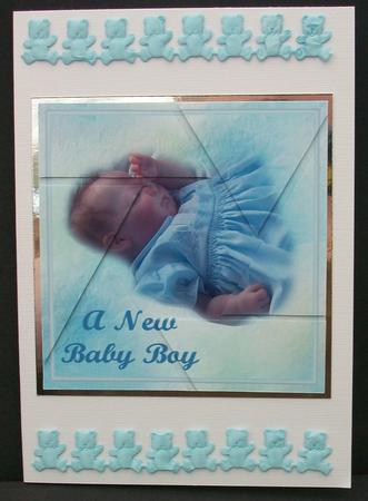 A New Baby Boy Camera Eye Stacker by Cheryl French
