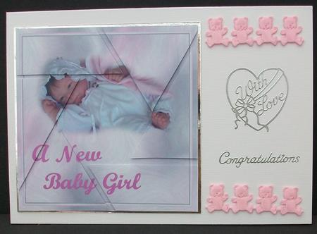 A New Baby Girl Camera Eye Stacker by Cheryl French