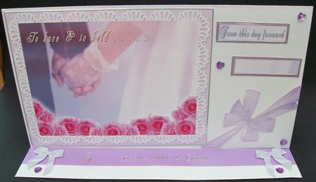 To Have & to Hold Contemporary Wedding Card by Cheryl French