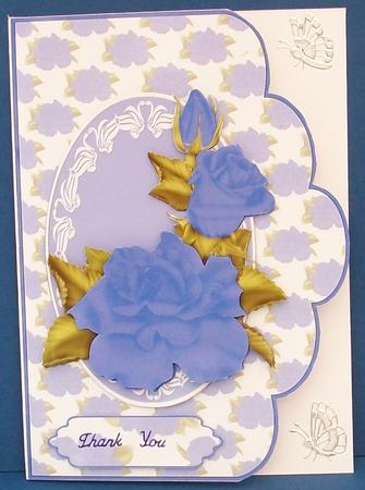 Blue Moon Scallop Edge by Cheryl French