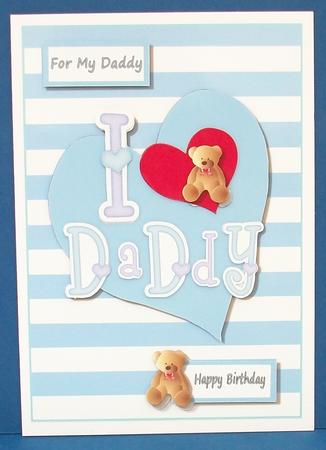 I Love Daddy Birthday by Cheryl French
