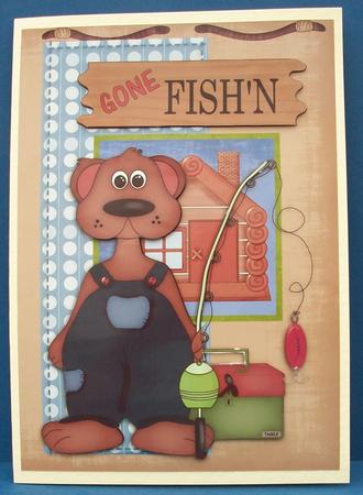 Gone Fish'n Sheet by Cheryl French