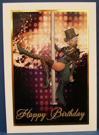 Pole Dancer by Cheryl French