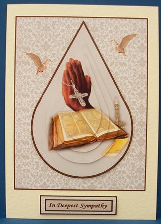 Sympathy Teardrop by Cheryl French