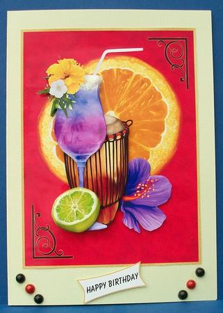 Tropicana Decoupage by Cheryl French