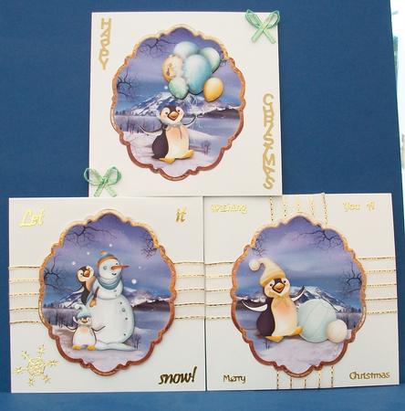 Fun in the Snow Toppers by Cheryl French