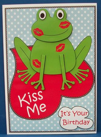 Kiss the Frog Decoupage by Cheryl French