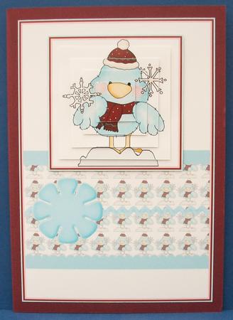 Tweet & Snowflakes by Cheryl French