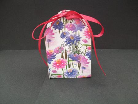 Waterlilies Tag Box by Cheryl French