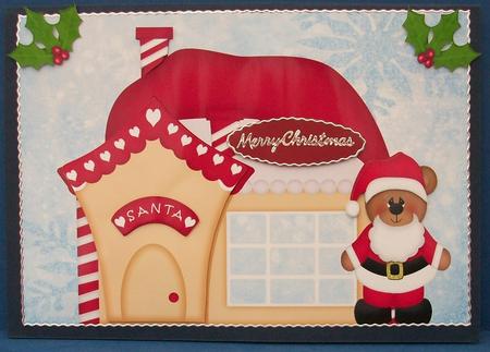 Cute Christmas Santa Shop by Cheryl French