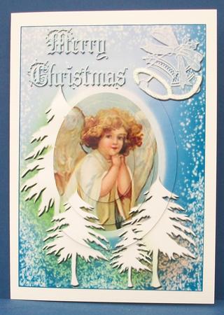 Christmas Angel with Pyramid Elements by Cheryl French
