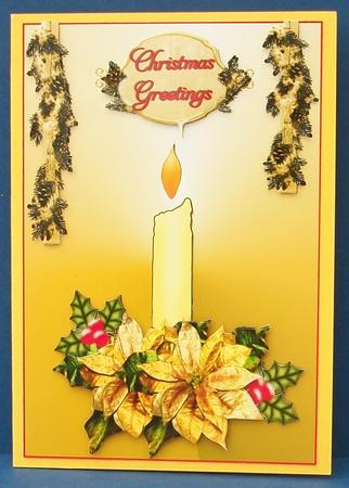 Golden Candle by Cheryl French