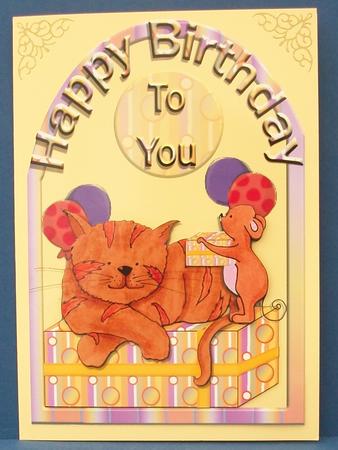 Birthday Mouse by Cheryl French